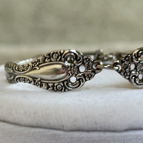 Vintage Silver Spoon Bracelet - Picture 10 of 13